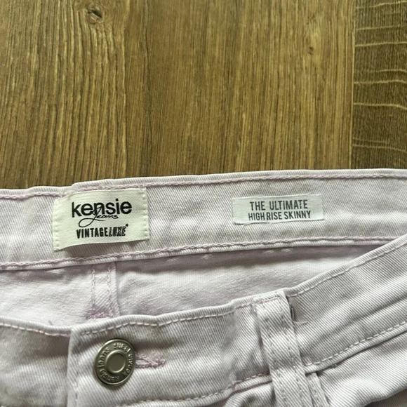 Kenzie soft pink jeans - Picture 3 of 6